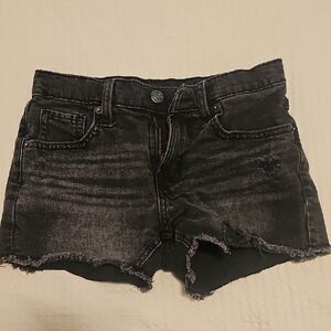 GAP Faded Black Jean Shorts
